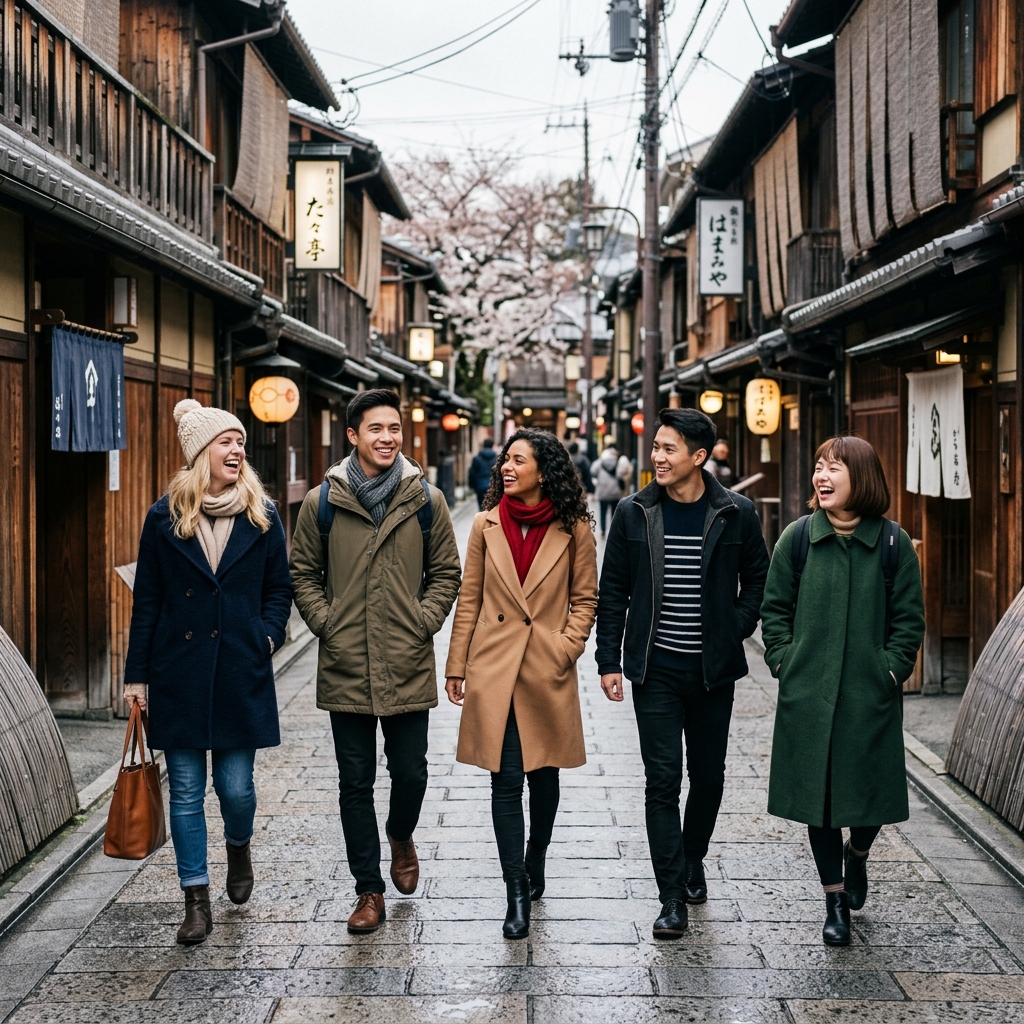 Traveler di Jepang